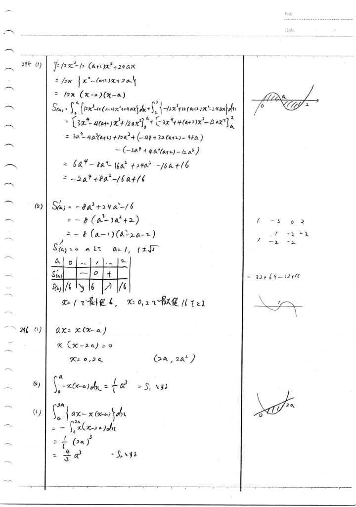 メジアン数学演習IAIIB 295-300